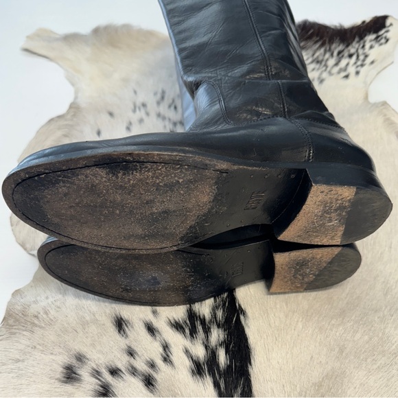 Frye Tall Black Melissa Boot Size 9B - Picture 6 of 13